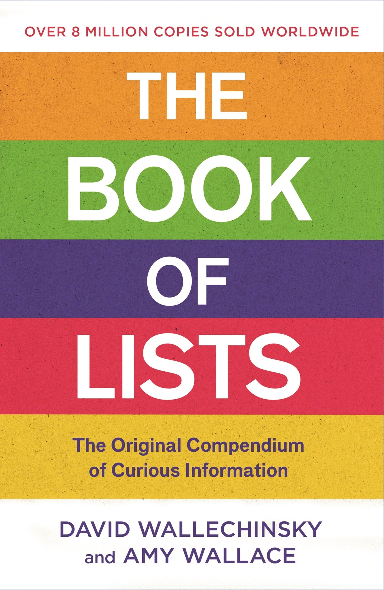 Cover image for The Book Of Lists ISBN 9781838858063
